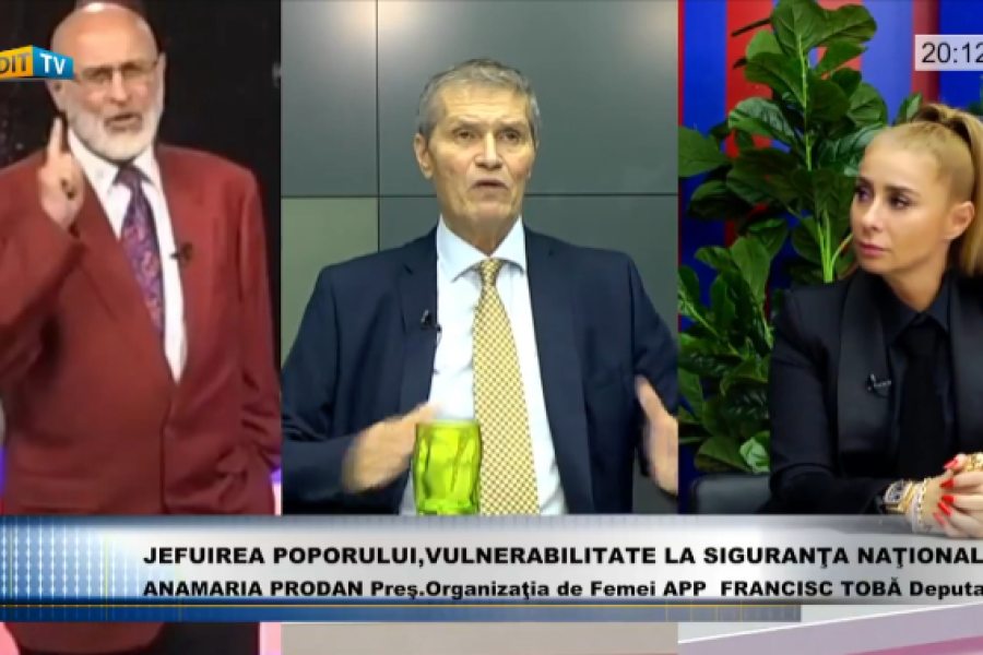 Anamaria Prodan și deputatul Francisc Tobă despre subiecte care șochează România în direct la Inedit TV!